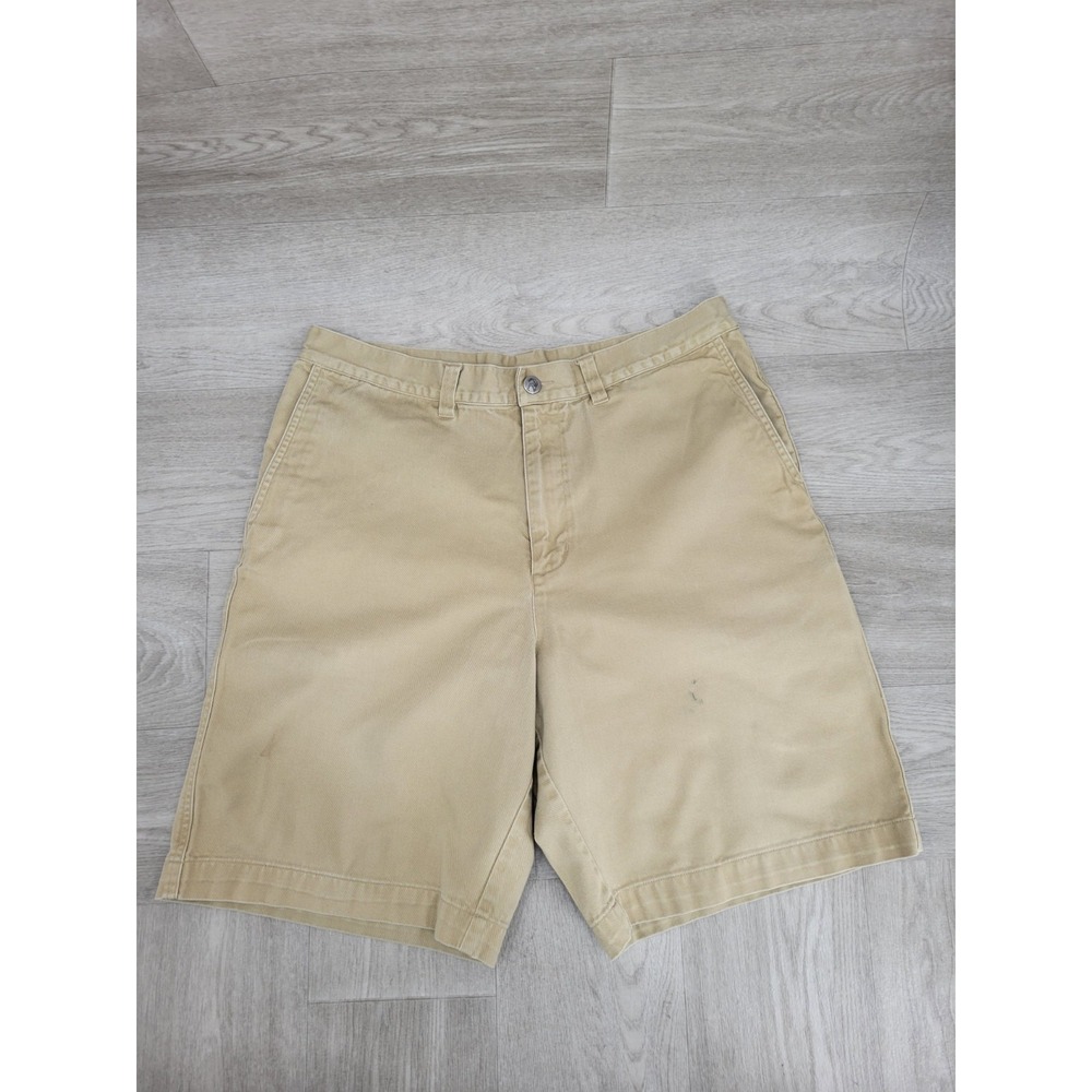 Patagonia Custodian Shorts Mens 36 Beige Organic Cotton Chino Casual Outdoor